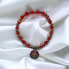 Pulsera con dije virgencita