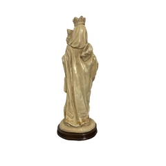 Virgen de Rosario de San Nicolás 30 cm - Falso Marfil - comprar online