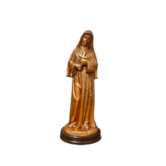 Santa Rita 30 cm - Símil bronce