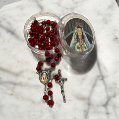 Rosario perfumado con cajita - Virgen de Itatí - comprar online