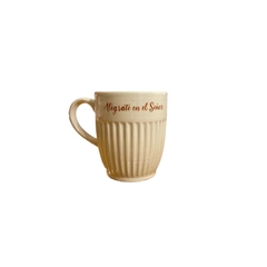 Taza cerámica - Crema "Alégrate en el Señor" - comprar online