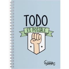 Cuaderno “Todo es posible” - comprar online