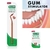 Goma estimuladora dental e gengival, ponta de borracha Gum sunstar alivio periodontal