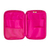 Estojo Necessaire box nylon BRW multifuncional - 1 ziper rosa pink - comprar online