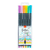 Caneta hidrográfica fine liner BRW 0.4mm cor pastel 6 cores