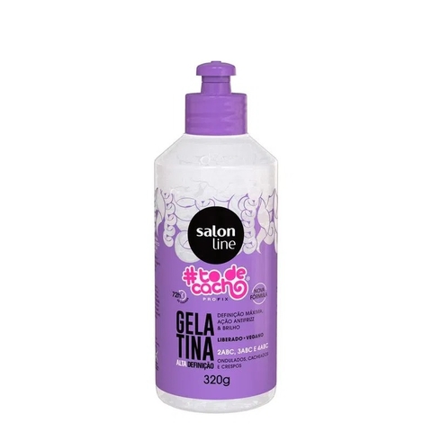 Gelatina Salon Line Alta Definição #todecacho 320g