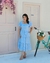 Vestido Lorraine Azul Claro - comprar online