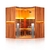 Cabina Sauna 4 Personas Jacuzzi Sauna