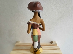 Escultura Boneca Nordestina Mestre Luiz Galdino - (cópia) - (cópia) - (cópia) - online store