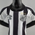 Conjunto Infantil Santos Home I 22/23 - Preto e Branco - Umbro - CRAQUE NA MODA- CAMISAS DE TIME