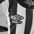 Imagem do Conjunto Infantil Santos Home I 22/23 - Preto e Branco - Umbro