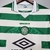 Camisa Celtic Retrô 1998/1999 Verde e Branca - Umbro - CRAQUE NA MODA- CAMISAS DE TIME