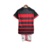 Kit Infatil Flamengo I 24/25 Adidas - Vermelho com detalhes em preto - comprar online