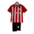 Kit Infantil Atlético de Bilbao I Castore 23/24 - Vermelho com detalhes em branco e preto