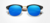 Óculos de Sol Feminino Retrô Meio Aro com Hastes de Madeira - comprar online