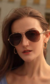 Óculos de Sol Feminino Aviador com Lente Polarizada e Armação em Titânio - comprar online