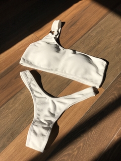 BIKINI WHITE - UN HOMBRO