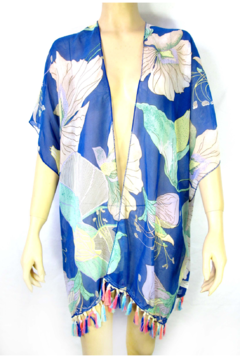 Kimono flecos color 100x70 por unidad