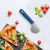 Cortador de pizza inox azul elemental - comprar online