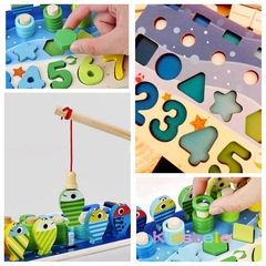 Brinquedo Montessoriano de encaixe educativo na internet