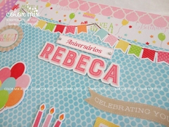 Aniversários Menina - Álbum do Bebê G - loja online