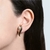 BRINCO EAR CUFF GOTA CRAVEJADA - comprar online