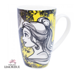 Caneca Porcelana Bela e a Fera 400ml - Disney