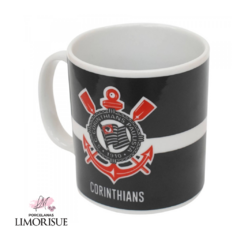 Caneca Porcelana 320m Todo Poderoso Timão - Corinthians.Produto licenciado por Mileno Comercial Ltda. - comprar online