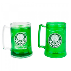 Jg 2 Canecas Gel Isolante Térmico 400ml - Palmeiras.Produto licenciado por Mileno Comercial Ltda. - comprar online