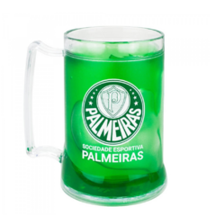 Jg 2 Canecas Gel Isolante Térmico 400ml - Palmeiras.Produto licenciado por Mileno Comercial Ltda. na internet