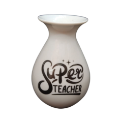 Vaso de Porcelana 13cm ( Super Teacher ) na internet