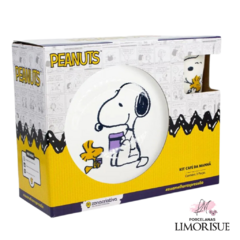 Kit Alimentação 3 Peças Snoopy- breakfast set