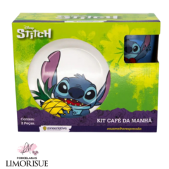 Kit Alimentação 3 Peças Stitch – breakfast set -Disney