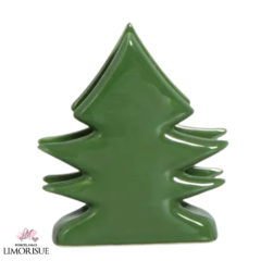 Porta Guardanapo Toys Christmas de Cerâmica Natal Verde 14cm Scalla. - comprar online