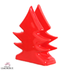 Porta Guardanapo Toys Christmas de Cerâmica Natal Vermelho 14cm Scalla. - comprar online