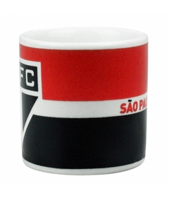 Caneca Porcelana 320ml - São Paulo.Produto licenciado por Mileno Comercial Ltda. - Limorisue Porcelanas