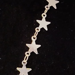 Pulseira Estrela - Banhado a Prata 925 - comprar online