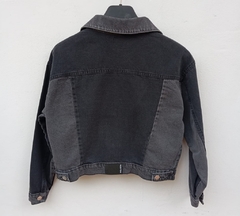 CAMPERA JEAN NEGRO STONE VINTAGE - Sunshine Store Olivos