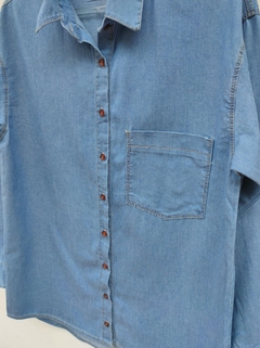 CAMISA DENIM ELASTIZADA - tienda online