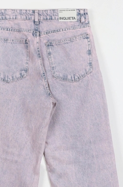 Jean Recto Pink Overdyed - tienda online