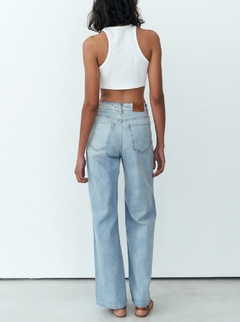 JEAN WIDE LEG OVERDYED - comprar online