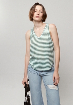 MUSCULOSA SARA MELL STRIPE