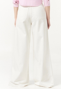 PANATALON SUPER WIDE LEG GABARDINA - tienda online