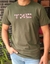 Camiseta Verde Militar TXC (Estampa Texturizada)