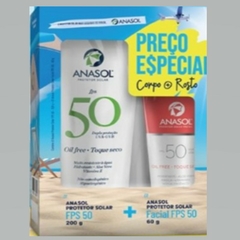 KIT ANASOL FPS 50 200g + ANASOL FACIAL FPS 50 60 g na internet