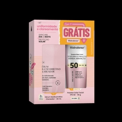 KIT HIDRABENE MULTICORRETIVO CLAREADOR 30 ml + FACIAL FPS 50 - 50 g - comprar online