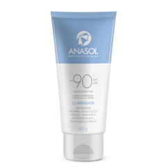 ANASOL PROTETOR SOLAR FACIAL CLAREADOR FPS 90 - 60G