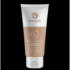 ANASOL BASE MULTIFUNÇÃO MÉDIA FPS 60 - 60g - ECO COSMÉTICOS