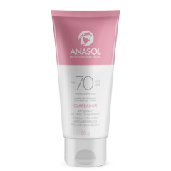 ANASOL PROTETOR SOLAR FACIAL CLAREADOR FPS 70 – 60 g - loja online