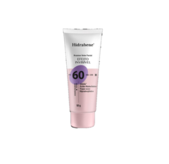 HIDRABNE PROTETOR SOLAR FACIAL FPS 60 - INVISÍVEL - 50 g